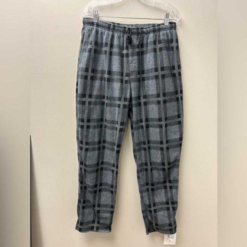 Perry Ellis Portfolio Men’s Grey Fleece Pyjama Pants